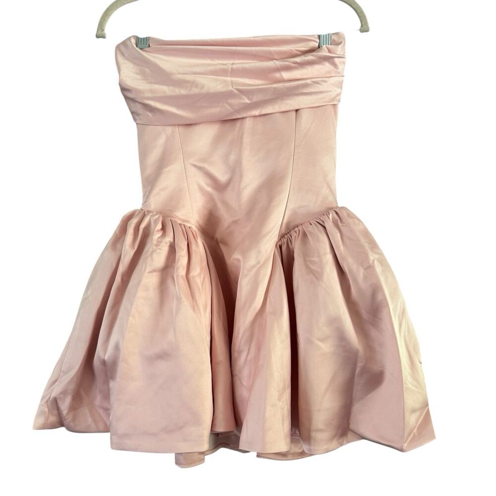 NWT Baby Boo Trinity Mini Dress Blush Pink Size Medium - Picture 3 of 9